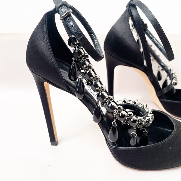 Jimmy Choo x Off-White Victoria Satin Heel - Picture 10 of 15
